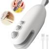 Mini Bag Sealer 2 In 1 Rechargeable Small Bag Sealer for Sealing and Cutting Portable Handheld Vacuum Food Storage Sealer for Chip Bags Snack Bags