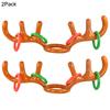 1/3Set Christmas Game Inflatable Reindeer Antler Hat Ring Toss Kids Gift Toys New Year Christmas Home Decor Xmas Party Supplies