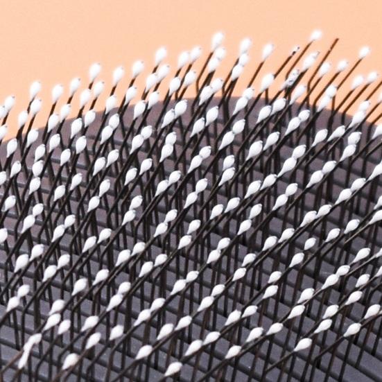 Yousheng Dog Grooming Brush Angled Teeth Pet Detangling Comb Self-Cleaning Deshedding Brush Removes Loose Fur Undercoat for Long Short Hair Cats