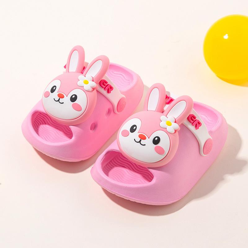 Boys' and Girls' Cool Sandals, Cute Thick-soled Shoes, Soft-bottomed Indoor Slippers