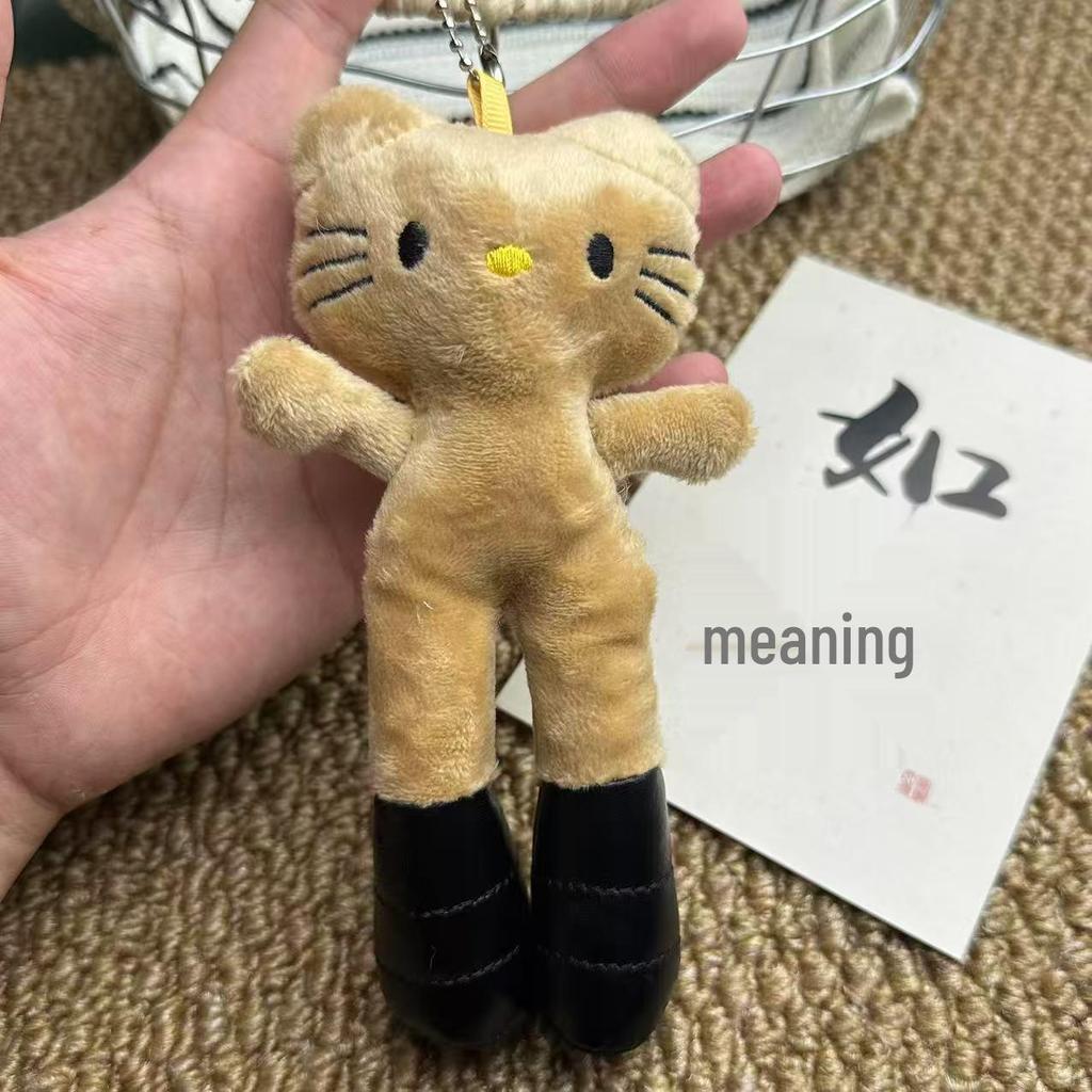 Sanrio Hello Kitty, Kuromi, and My Melody Plush Pendant Dolls - Apple KT Cat Design