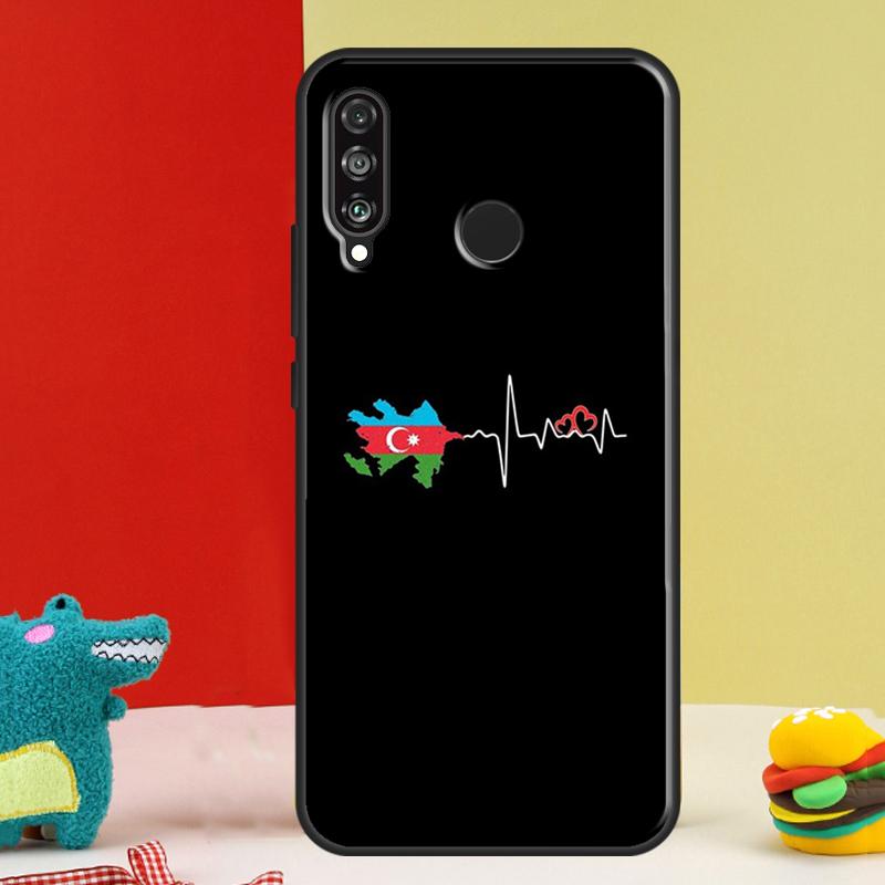 

Azerbaijan Flag For Huawei Nova 12i 12s 11i 5T 9 10 SE Y91 Y90 Y60 Y70 Y72 Y61 P60 Pro P20 P40 P30 Lite Case Huawei Nova 8i