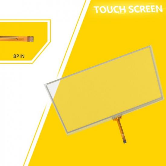 

Touch screen Glass Digitizer NEW For TOYOTA Camry 2012 - 2014 Radio 61 8-pin A