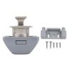 Keyless RV Push Cabinet Locks Zinc Alloy RV Compartment Latch Catches for Yachts Motorhome Caravan Camping Vehicles
