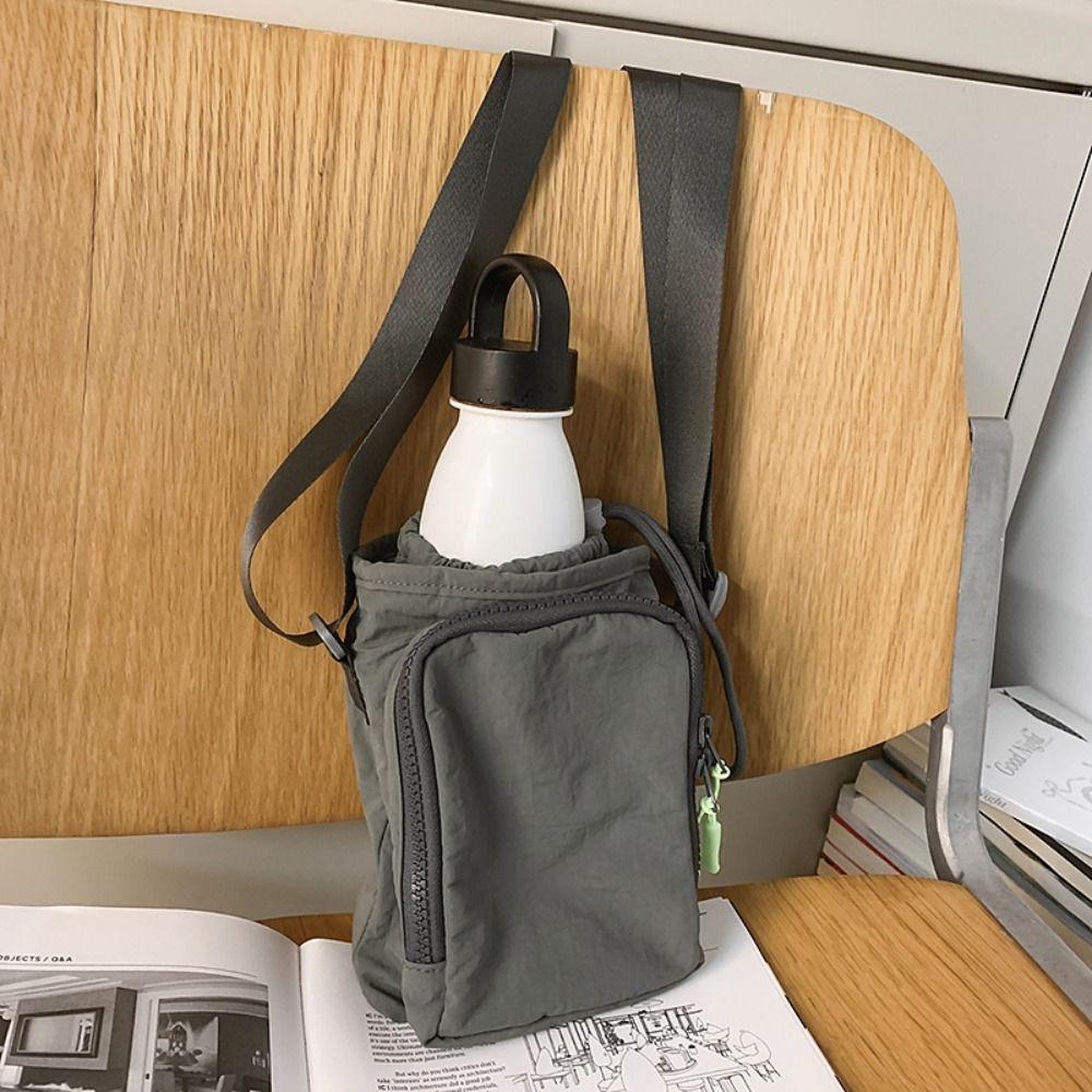 Nylon Water Bottle Holder Quick Drying Crossbody Water Bottle Purse  Tumbler