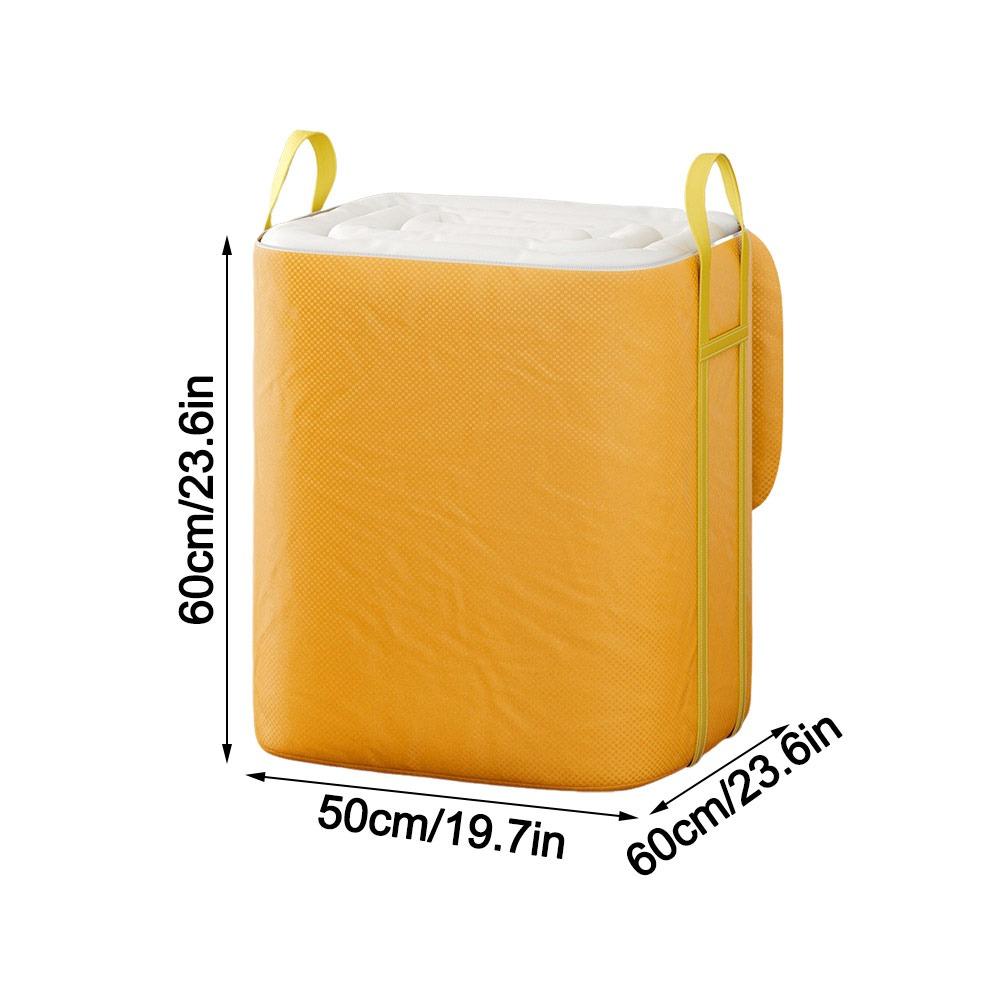 

Утолщенная сумка для переезда 180 л/240 л/260 л/350 л, сумка для хранения одеял, портативный органайзер для одежды Yellow 180L-50x60x60cm