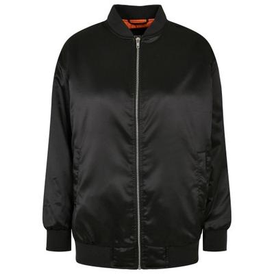 Dámská/Dámská saténová nadměrná bomber bunda Urban Classics