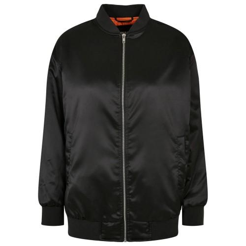 Urban Classics Womens/Ladies Satin Oversized Bomber Jacket