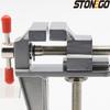 STONEGO 1PC 3.5" Aluminum Mini Bench Vise Table Vise Small Bench Vise DIY Tool Small Vise Small Flat Nose Pliers