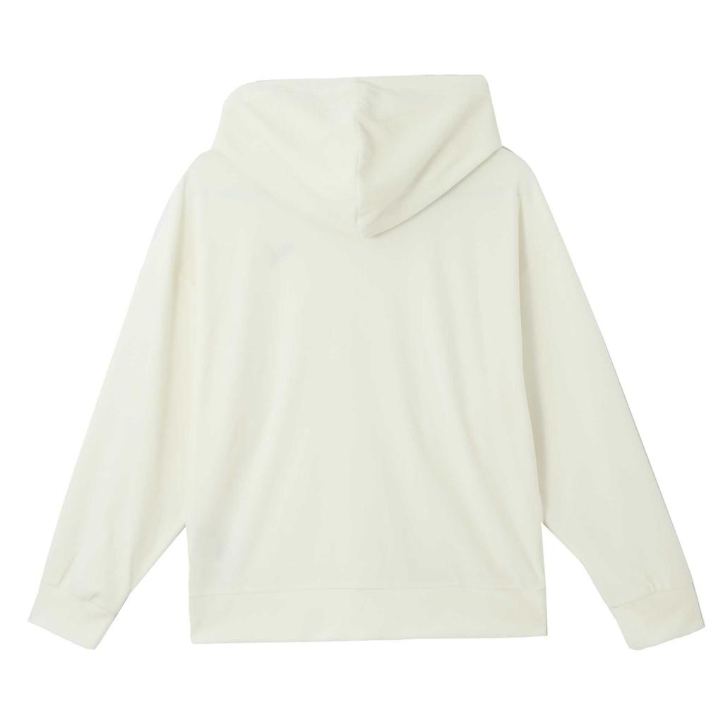 Puma Unifarbenes Logo Bestickt Bequeme Lässige Lockere Jacke Damenjacken Weiß 688716-70