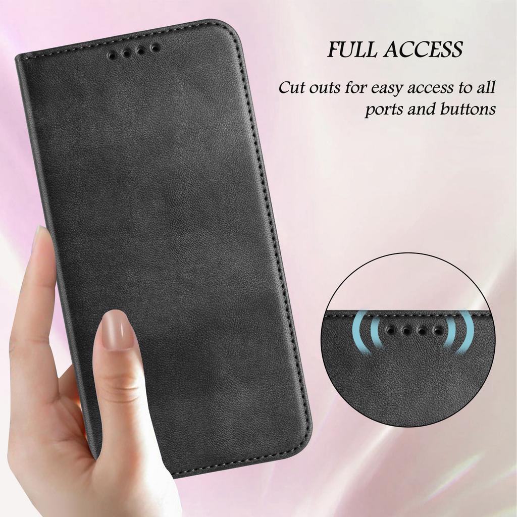 For Xiaomi 17 Pro Max Wallet Cases Retro Texture RFID Blocking Leather Phone Cover