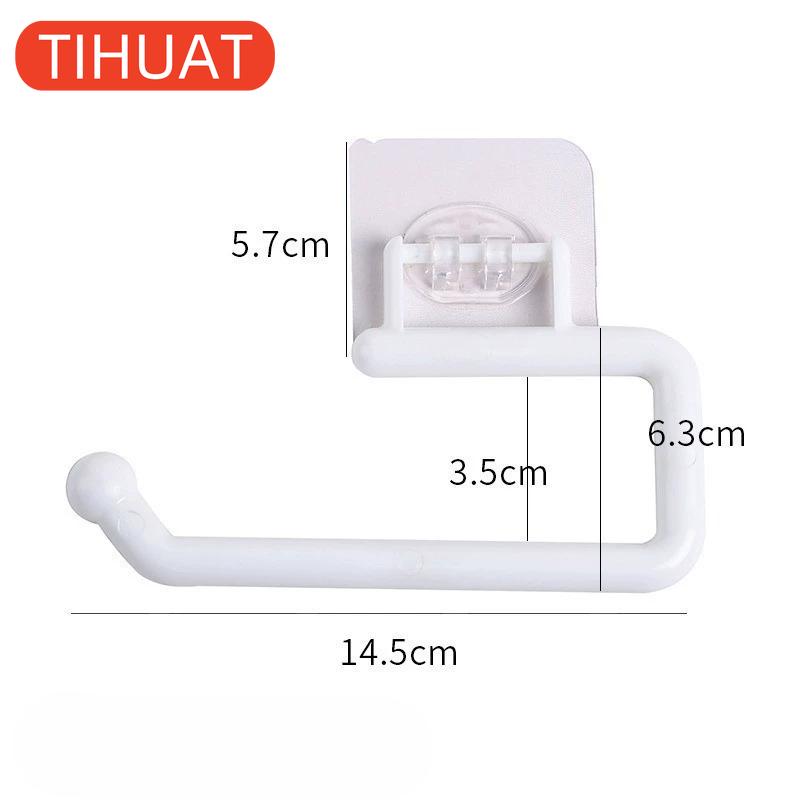 Küchenpapierrollenhalter Handtuchstange Bar Schrank Hängender Lappenhalter Regal Toilettenpapierhalter