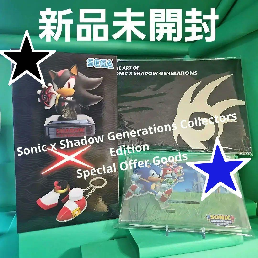 

[Б/У] Sonic x Shadow Generations Бонус + Акриловая подставка Sonic
