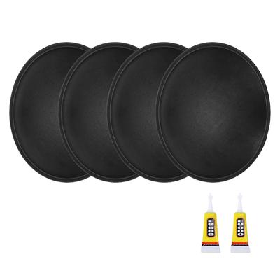 Uxcell Speaker Dust Outer Diameter Dome Paper Subwoofer Coil Cover Speaker Decoration Accessories with Repair Adhesive 4-Piece Caps, 90mm/3.54" Caps,