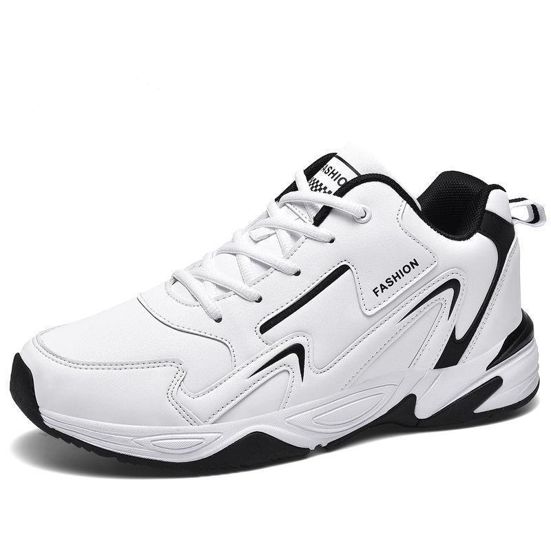 Fashion GOOHOJIO Men's Flame Printed Sneakers Flying Weave Sports Shoes Comfortable Running Shoes Outdoor Men Athletic Shoes Size 39-44