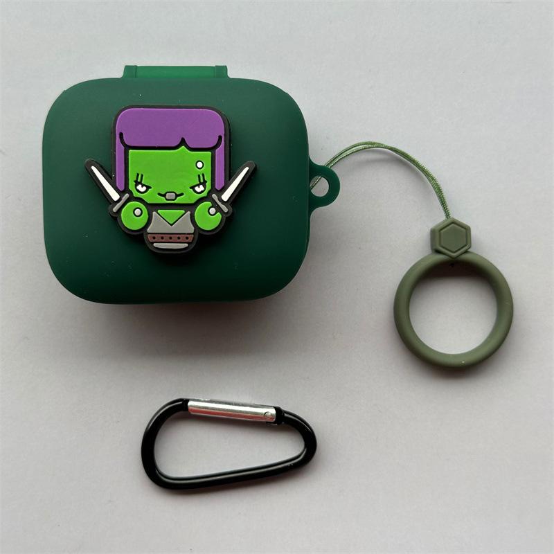 Applicable to real me Realme Buds Air8 wireless bluetooth headset case 1pro three-dimensional cartoon soft case