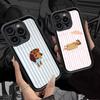 Dachshund Black Stripe Silicone Phone Case For IPhone 17 Pro Max 16 15 14 13 12 11 Plus 17 Air