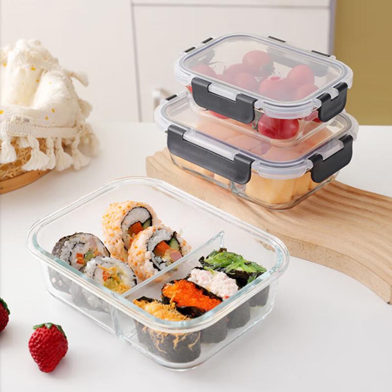 EWIGER STERN Mikrowellengeeigneter Glas-Lebensmittelbehälter