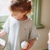 LELE JOVE Girls' Summer Lace Trim T-Shirt