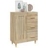 vidaXL Sideboard Sonoma-Eiche 69,5x34x90 cm Holzwerkstoff