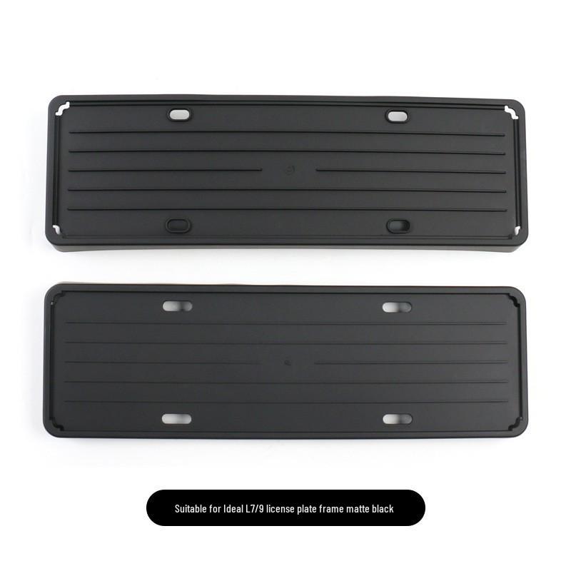 Ideal L6-9 New Energy Full-Edge Green License Plate Frame - Complies with New Regulations