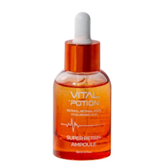 

a0500 VitalPotion Super Retial-N Ampoule High-Strength Salmon PDRN 10,000 ppm Elasticity Anti-Wrinkle & Brightening Ampoule 33 g Anti-Wrinkle & Brightening Ampoule