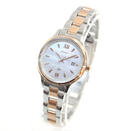 

Orient iO Solar Watch, Made in Japan, with Manufacturer s Warranty, Women s, RN-WG0415A, White