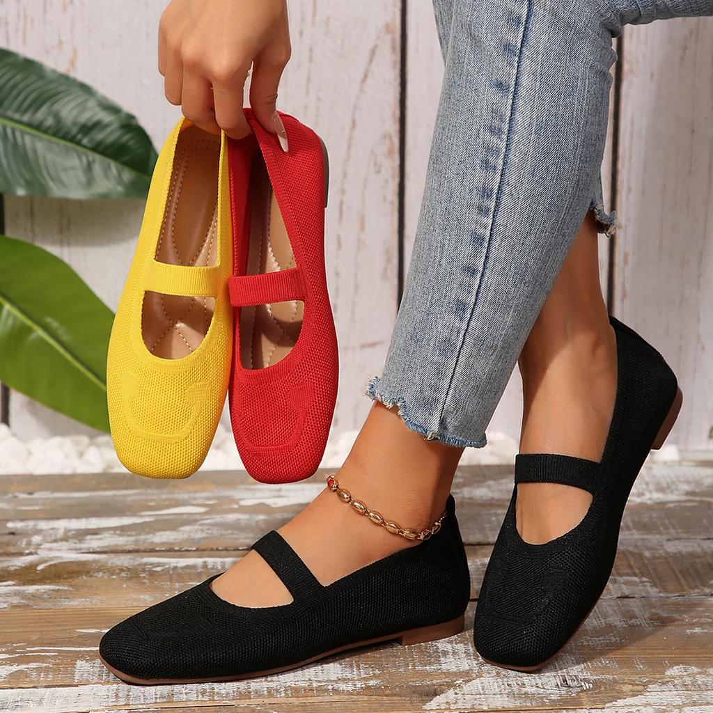 Fashion 2025 New Fashionable Comfortable Mesh Flat Loafers Retro Breathable Casual Women Lightweight Shallow Shoes Zapatos De Mujer
