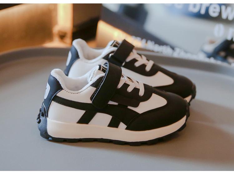 Boys' Winter 2025 Sneakers: New Cotton Velvet Casual Shoes for Children