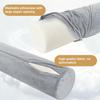 Round Body Pillow Cover, 7.9 X 47Inch/20 X 120cm Round Bolster Roll Body Pillowcase, Full Body Pillowcase with Zipper for Bedroom, Living Room (Only