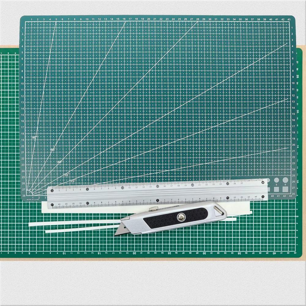 Single Side Patchwork Cut Pad A3 Engraving Mat Lightweight PP Cutting Mat  DIY