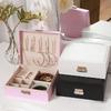 1pc Large Capacity Drawer Style Lockable Jewelry Box ,Large Capacity Jewelry Organizer Box,For Necklaces, Rings, Earrings, Etc.