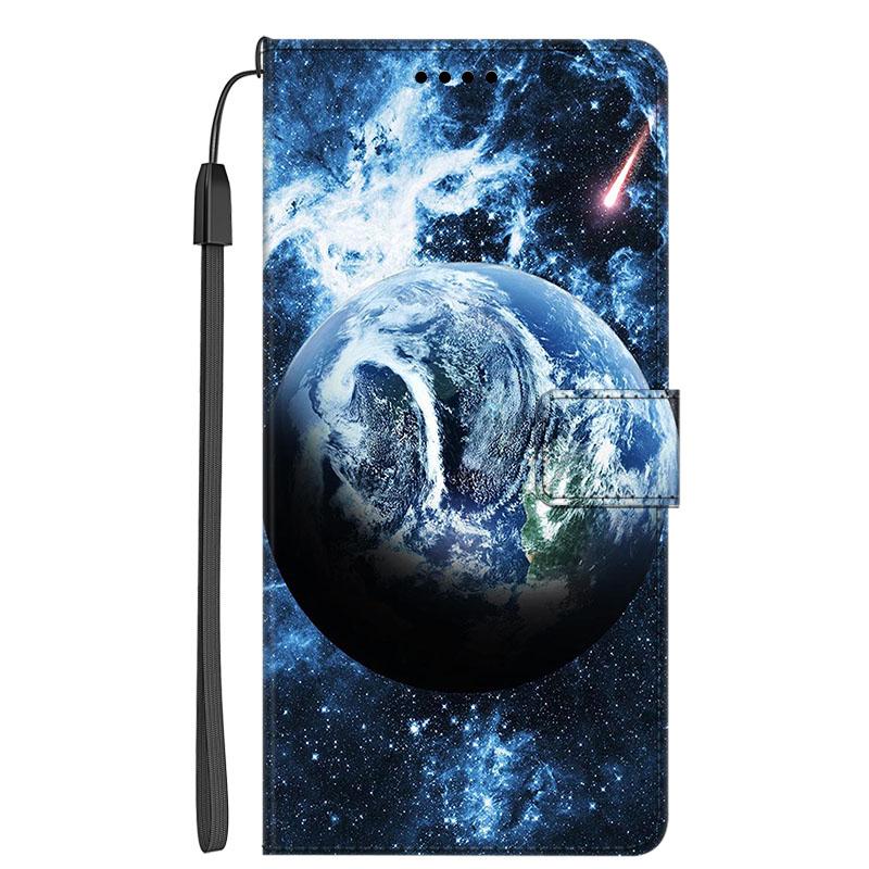 Leather Flip Cover For Redmi Note 14 Pro+ 5G Colorful Flower Patterns Phone Case For Redmi Note 14 4G 2025 Flip Case Wallet Bags