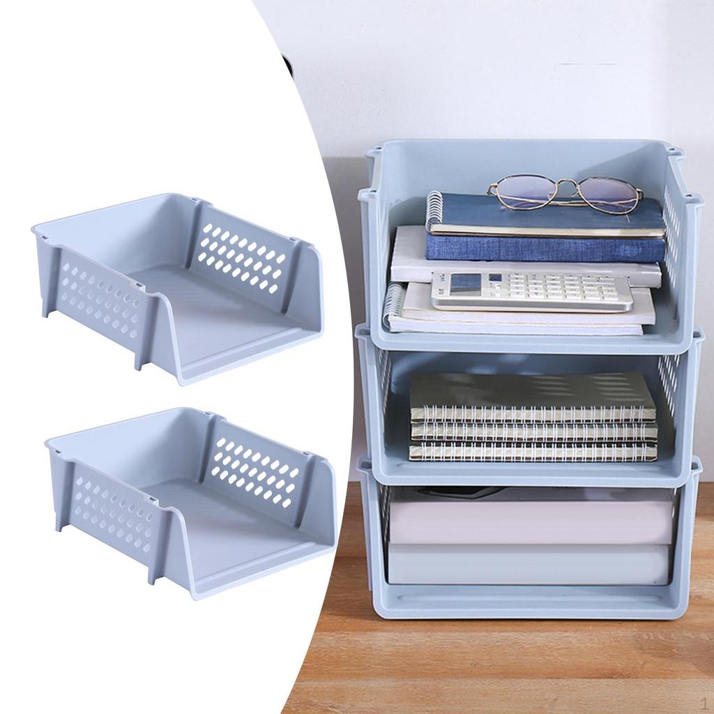 Desk Organizer Storage Box Portable Durable Makeup Office Supplies for Drawers
