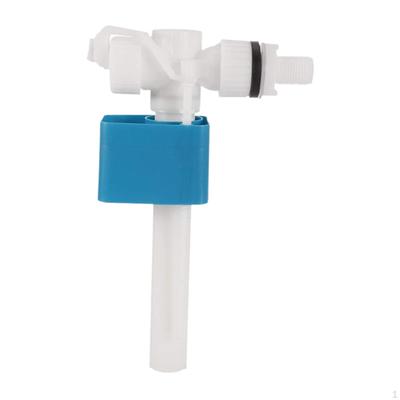 Side Entry Fill Valve Toilet Tank Inlet High Performance Replace Quick Connect Fitting Feed