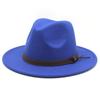 Popular European and American Cotton Retro Fedora Hat Men's and Women's British Style Jazz Hat Ethnic Top Hat