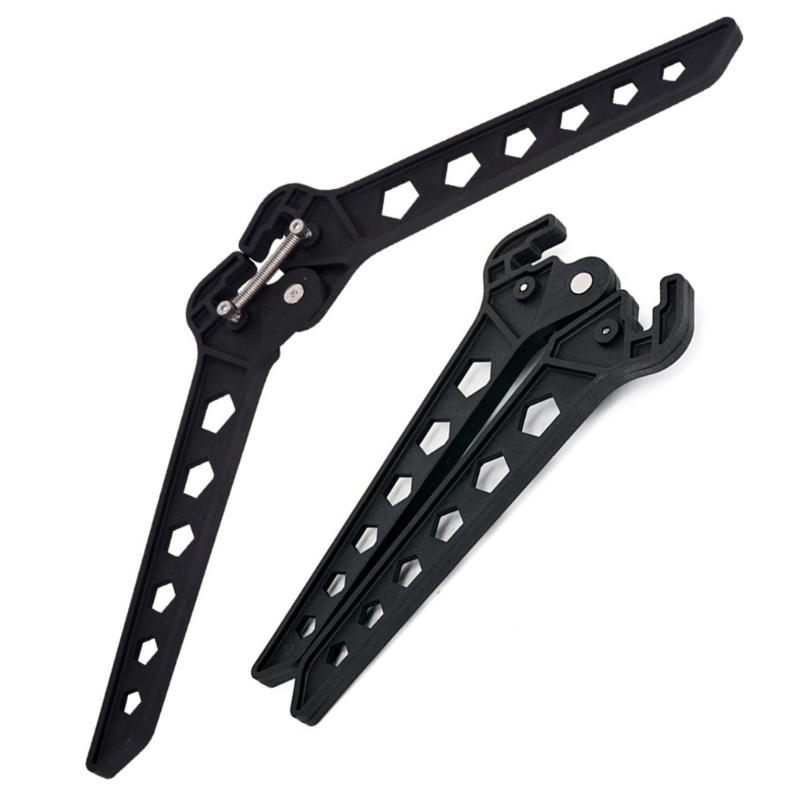 Archerys Kickstand Compound Bow Kick Stand Holder Scissor Legs Rack Bracket Support for Shooting Ranges Targets Hunting