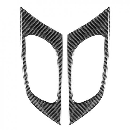 For Honda Civic 9th 2012-2015 Interior Door Handle Cover Trim Carbon Fiber Car