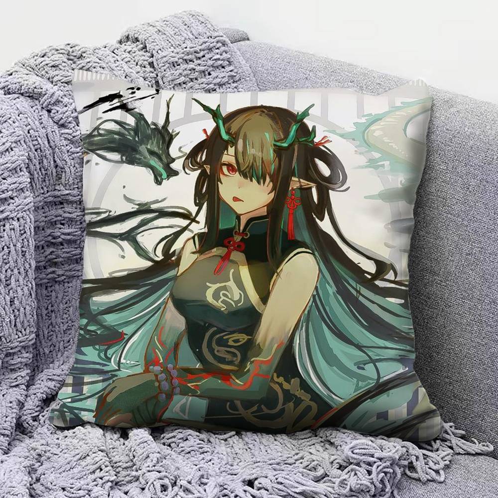 Arknights SUI SHU Home Sofa Cushion Covers and Aecorative Custom Pillow Covers