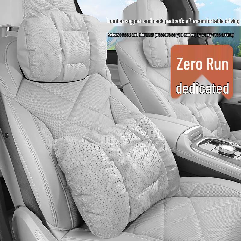 Nappa Leather Neck Pillows & Lumbar Supports for Leapmotor B10/B01/C10/C16/C11 Headrests