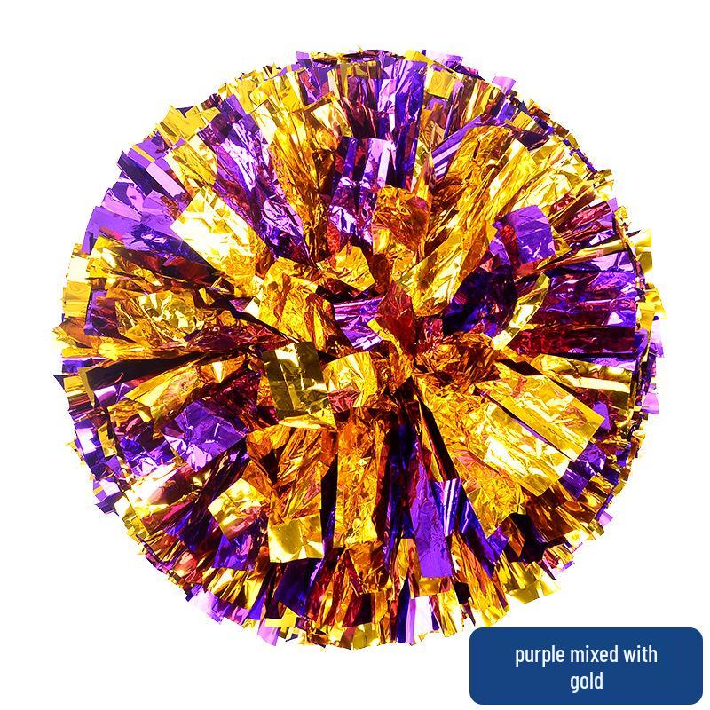 Pompony Cheerleadingowe i Kwiaty Ręczne - Kolorowe Rekwizyty na Zawody Sportowe