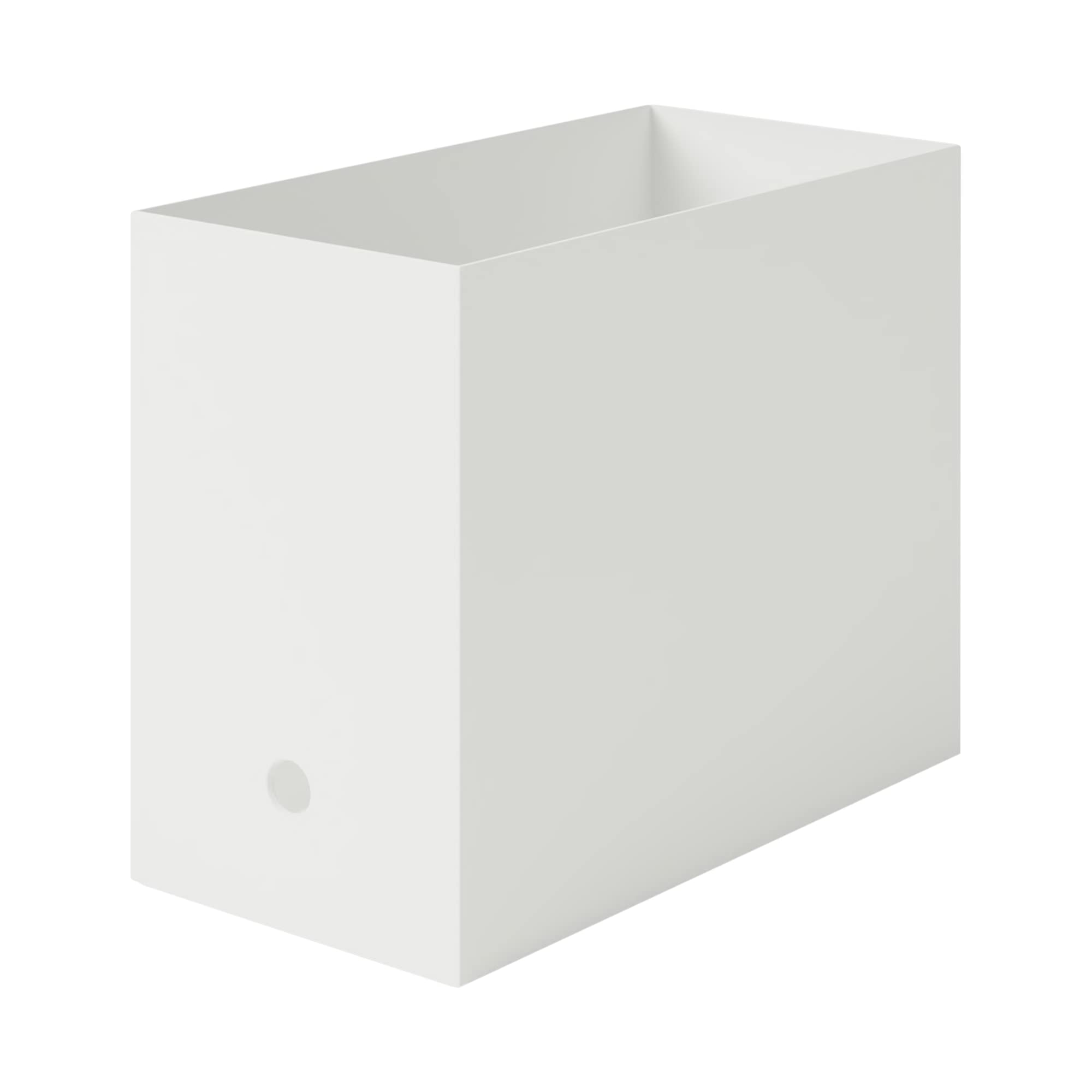

MUJI Polypropylene File Standard A4 White W15 x D32 x 38907602 Box, Type, Wide, Size, Gray, Approx. H24cm,