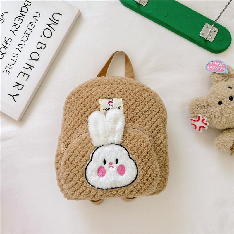 Adorable Plush Rabbit Backpack For Kids With Soft Comfort And Fun Design For Ages One To Three