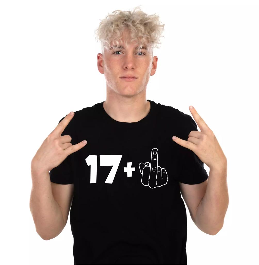 Funny, Offensive 18th Birthday Gift T-Shirt, Men's T-Shirt, Boy Son 18 Year Old