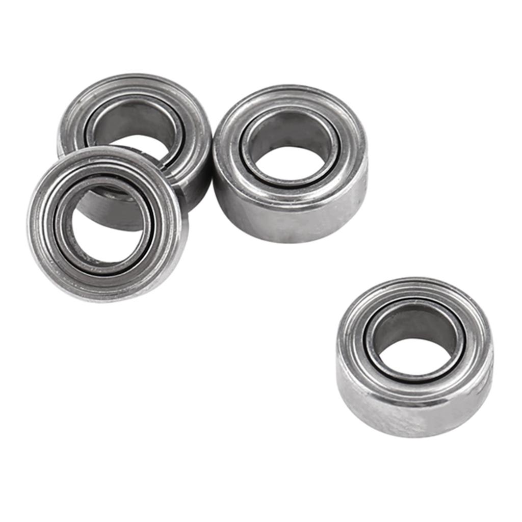 10pcs MR63ZZ Double Shielded Miniature Ball Bearings 3x6x2.5mm for 3D Printer, Model Making