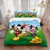 Mickey Friends Adventure Print 3Pcs Bedding Setduvet Cover With 2 Bedropillowcase Home Birthday Gift