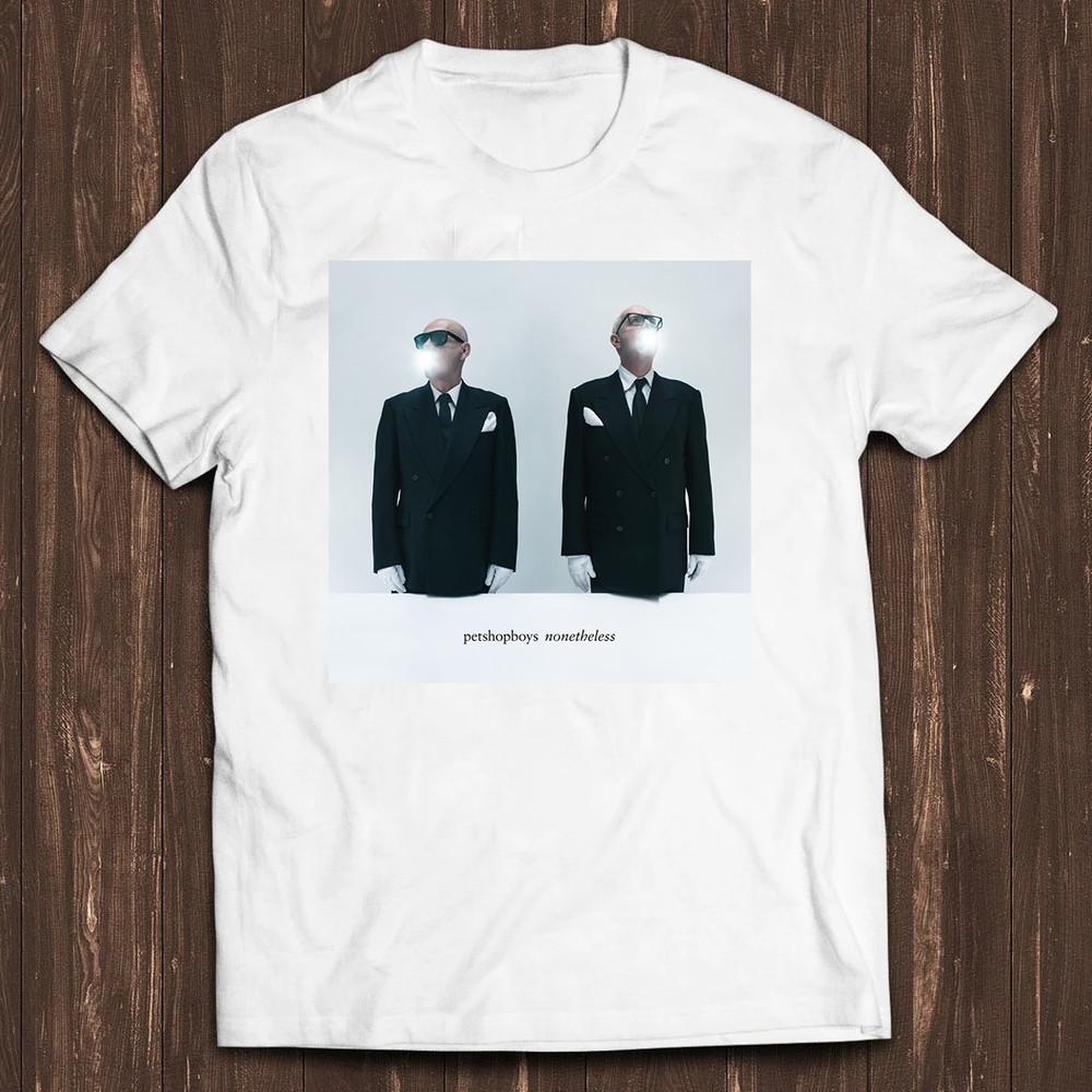 Pet Shop Boys Альбом Nonetheless Подарок для Фаната Футболка Полный Размер S-5XL Унисекс Футболка XXL