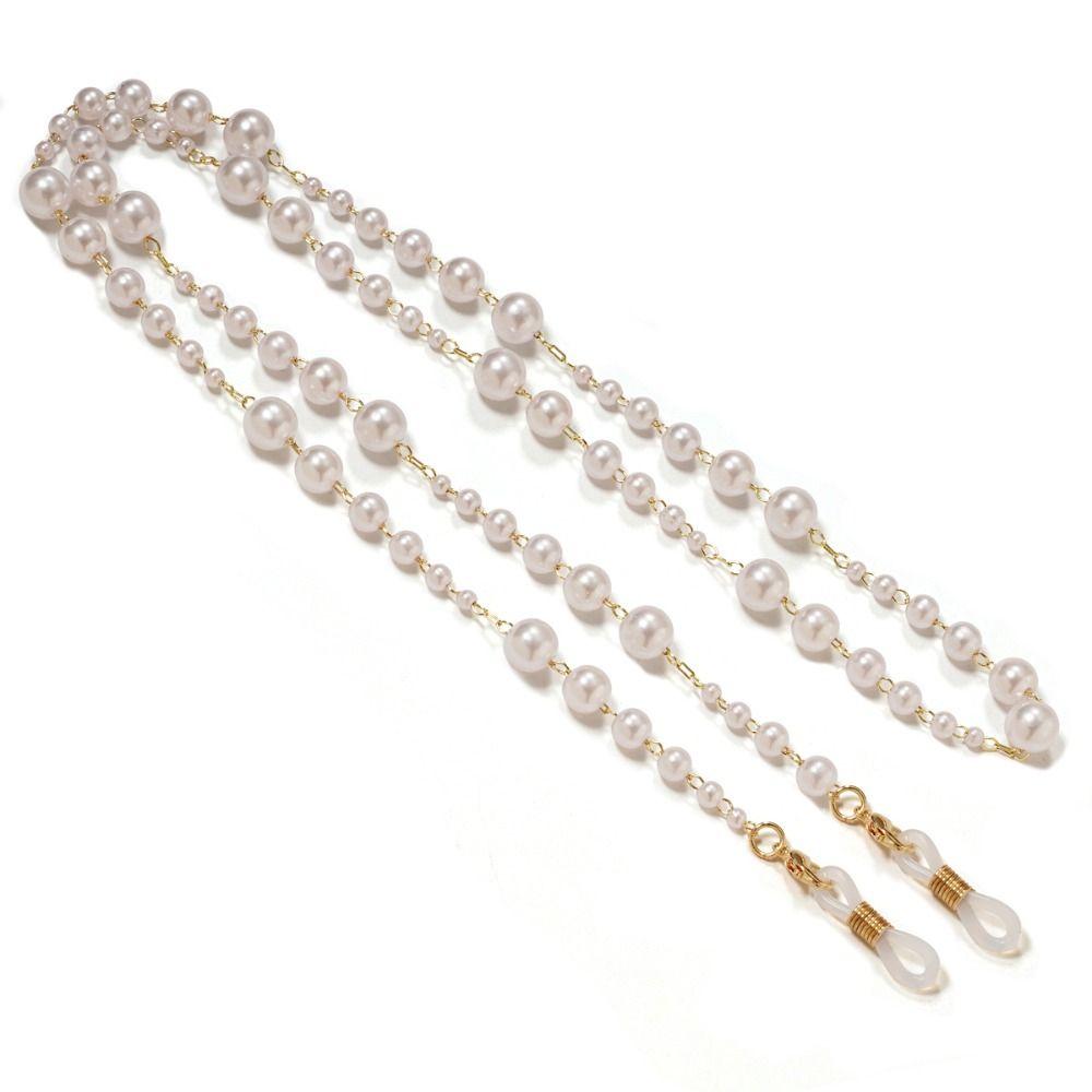 Anti-Lost Pearl Glasses Chain Beads Eyeglass Lanyard Sunglasses Chains Sunglasses Decoration