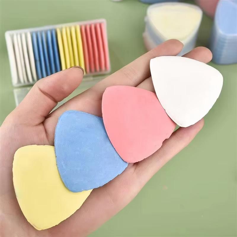10Pcs Colorful Fabric Tailors Chalk Erasable Fabric Marker Patchwork Needlework Clothing Transform Pattern Tool Set Accessories