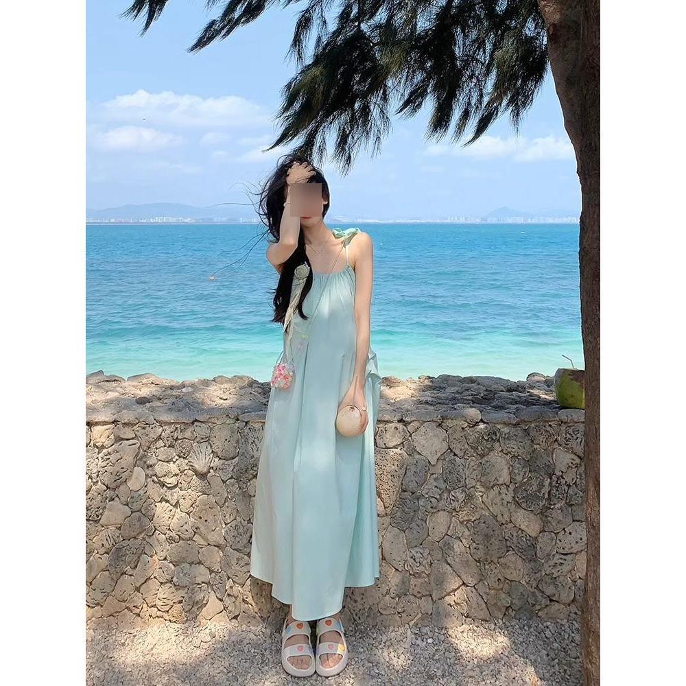 

Petite Rose Spaghetti Strap Summer Dress L (suggested 50-55 kg)